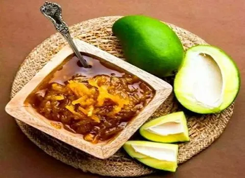 قیمت ترشی انبه شیشه ای