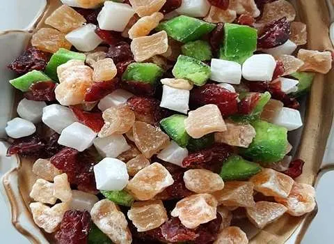 میوه خشک حبه تایلندی؛ شفاف شیرین ملس ماندگاری بالا