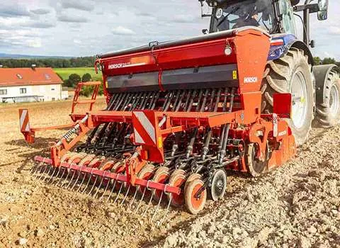 دستگاه ردیف کار گندم؛ دیسکی دیم عمیق هوادهی خاک