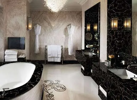 سرامیک سرویس بهداشتی ایرانی؛ خاک رس فلدسپات (شکلاتی سفید مشکی) جکوزی حمام