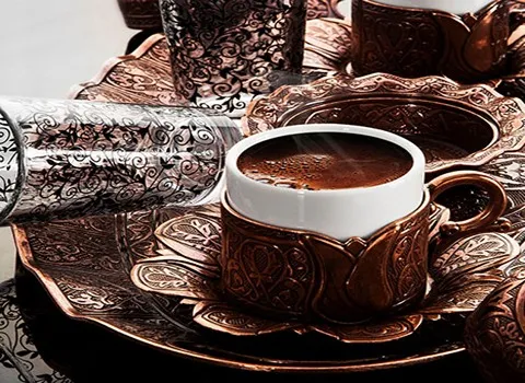 خرید ظرف مسی قهوه ترک با قیمت استثنایی
