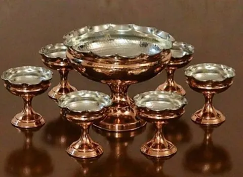 قیمت و خرید ظروف مسی چکشی زنجان + فروش ارزان