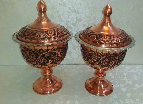 قیمت ظروف مسی عتیقه