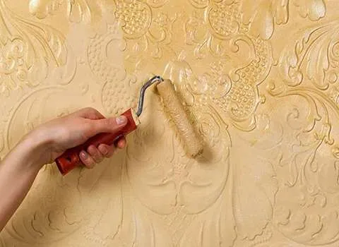 رنگ ساختمانی طرح دار؛ کلاسیک مدرن قابل شستشو مناسب نمای Building