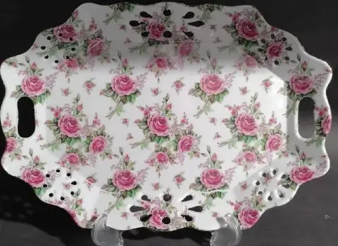 سینی ملامین گلدار همراه با توضیحات کامل و آشنایی