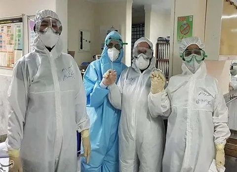 لباس ایزوله یکبار مصرف؛ ضد تعرق نفوذ پذیری بالا جنس (لمینت پلیمری)