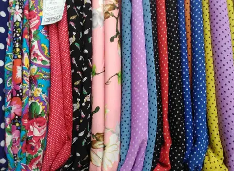 خرید پارچه نخی گلدار خارجی + بهترین قیمت