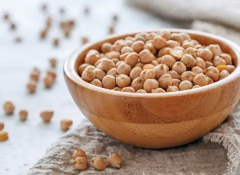 نخود بو داده و برشته شده؛ بهبود هضم غذا 2 ماده معدنی فیبر نشاسته 3 ویتامین C K B1