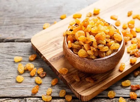 کشمش گلدن صادراتی؛ طلایی روشن کاهش وزن پوکی استخوان Vitamin B