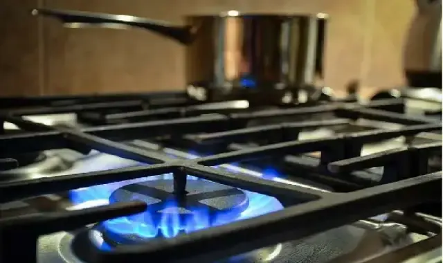 اجاق گاز صنعتی رستوران؛ فلزی ترموکوبل دار ضد زنگ ابعاد (110*90*97) سانتی متر