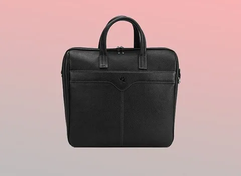 کیف اداری چرم نوین؛ طبیعی مصنوعی دارای قفل رمز دار bag