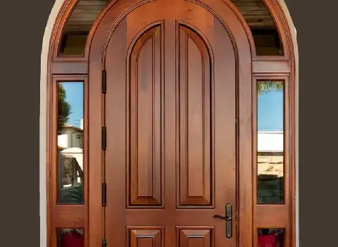 درب ضد سرقت گنبد؛ طرح برجسته لوکس عایق صدا ضد زنگ Security Door