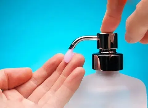 مایع دستشویی حاوی گلیسیرین (شوینده) گالنی فشاری پمپی جیبی