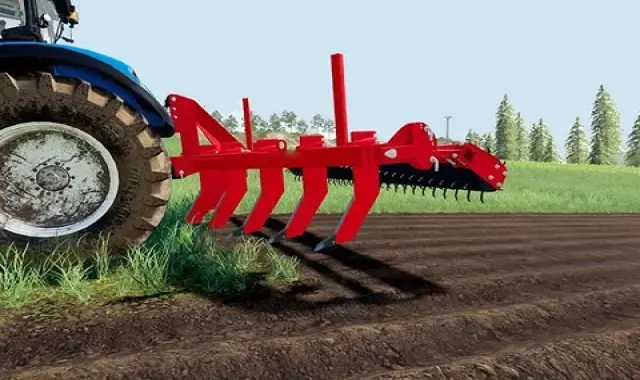 گاوآهن کشاورزی (شخم زن) بشقابی چیزل برگردان دار 3 تیغه فولادی