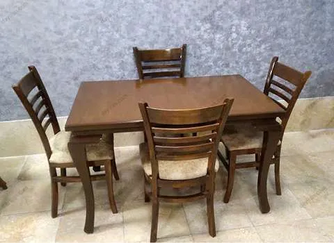 قیمت خرید عمده میز ناهارخوری چوبی ارزان و مناسب