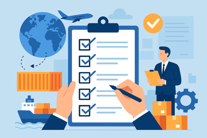 چک لیست صادرات کالا | راهنمای جامع مراحل صادرات از ایران