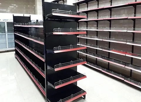 خرید انواع قفسه فلزی فروشگاهی + قیمت