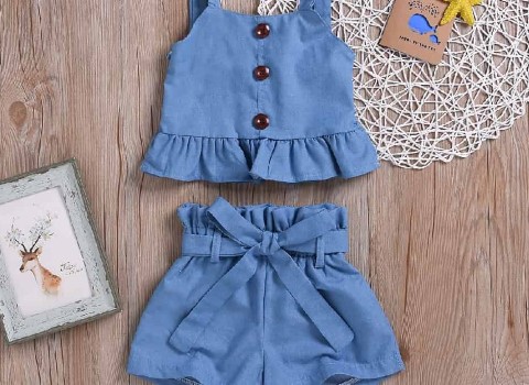 تاپ شلوارک لی دخترانه مجلسی پسرانه