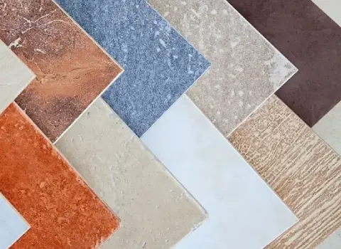 کاشی سرامیک لرستان؛ استخر ضد ضربه خش (صدفی آبی طوسی)