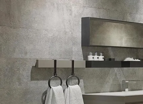 سرامیک 30 در 90؛ ساده مدرن مناسب سالن تشریفات طوسی سفید مقاومت بالا