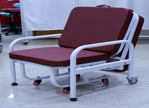 تخت بیمارستانی صندلی شو؛ دارای ریموت شامل (کفی ثابت نرده)