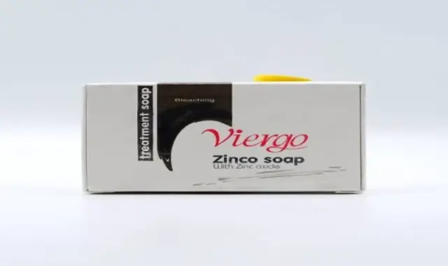 صابون زینک اکساید ویرگو؛ حاوی روغنی گیاهی رنگ White