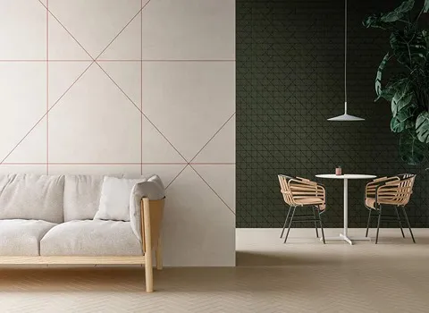 سرامیک پرسلان زهره؛ مستطیل دایره چند ضلعی 2 مدل پولیش لعاب دار