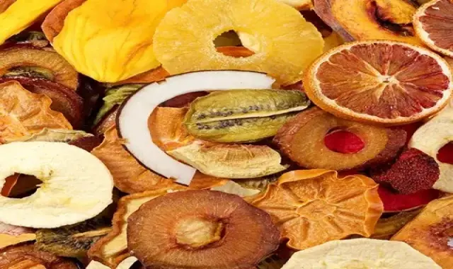 میوه خشک کریستالی؛ کیوی موز لیمو ترش پرتقال سایز (درشت کوچک) Dried Fruit