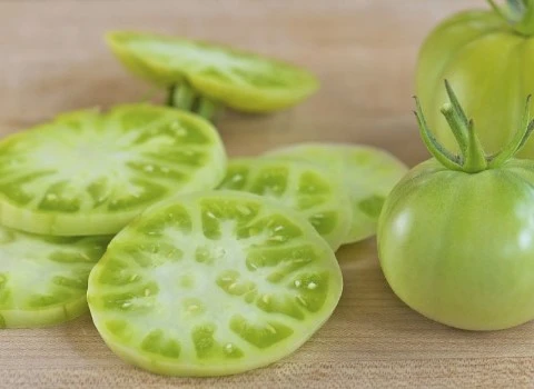 گوجه نرسیده سبز؛ چاشنی طعم دهنده اشتها آور پتاسیم ویتامین A