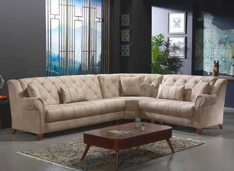 قیمت و خرید مبل ال چستر کلاسیک + فروش ارزان