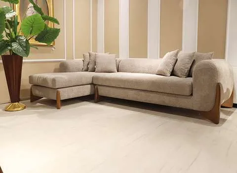 قیمت مبل راحتی تمام پارچه مدل ال