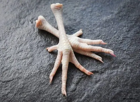 پای مرغ در بازار؛ سلامت ناخن استحکام استخوان ویتامین calories 215