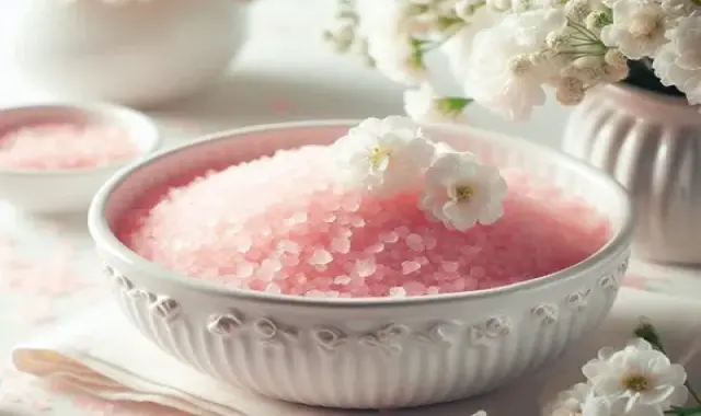 نمک دریایی صورتی؛ خوراکی صنعتی 2 شکل بلوری پودری