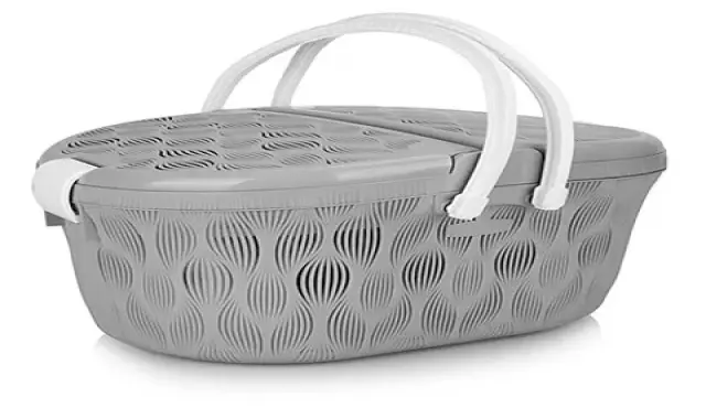 قیمت خرید عمده سبد پلاستیکی بزرگ درب دار ارزان و مناسب