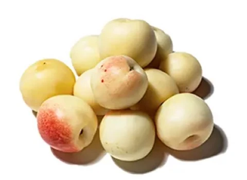 شلیل سفید (میوه) شفاف بدون کرک شیرین ترد سلامت دندان استخوان