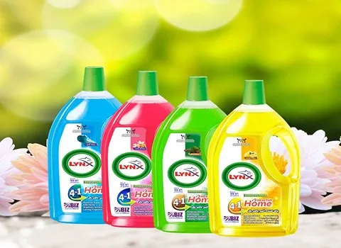 محصولات شوینده لینکس؛ انحلال پذیر 3 نوع پودر صابون شامپو LYNX