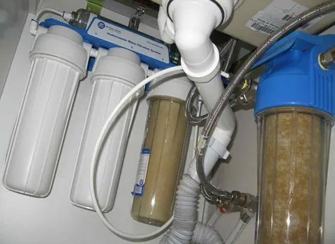 دستگاه تصفیه آب پیور لاین؛ خانگی کشاورزی کم صدا 2 رنگ سفید آبی