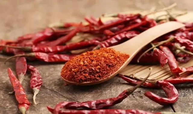 فلفل دلمه خشک (پاپریکا) خانگی آماده درمان پوست گوارش فشار خون