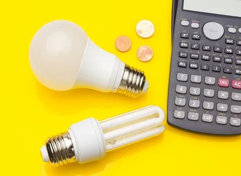 لامپ کم مصرف چهل وات؛ عایق الکتریکی مانع تابش نور ماوارء بنفش برق گرفتگی Lamp