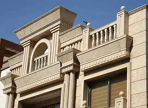 خرید عمده سنگ نما تراورتن سفید با بهترین شرایط