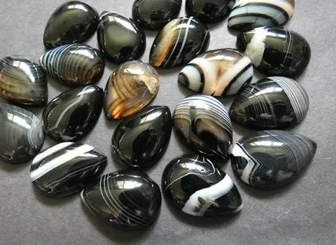 فروش سنگ عقیق سیاه اصل معدنی