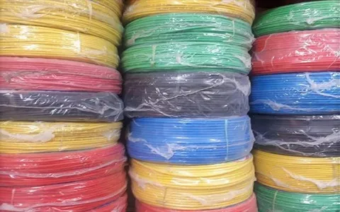 سیم برق ثمین؛ ضد حریق جنس هادی مس آلومینیوم روکش PVC TPR