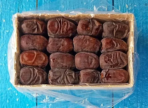 خرمای مضافتی سه ردیفه؛ ارگانیک حاوی فیبر مس آنتی اکسیدان Vitamin C