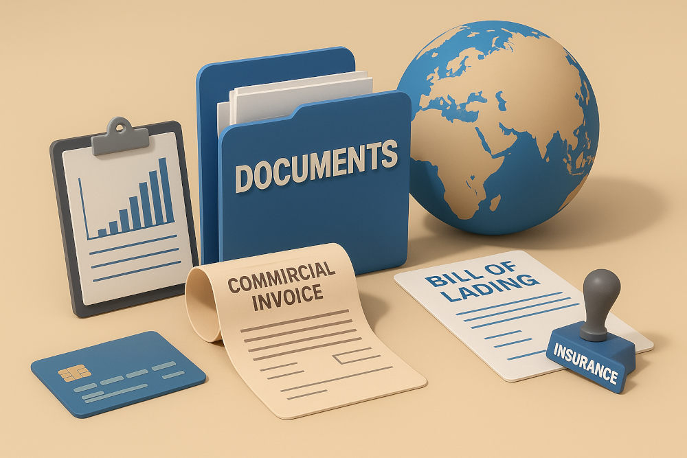 اسناد بازرگانی در تجارت بین‌المللی