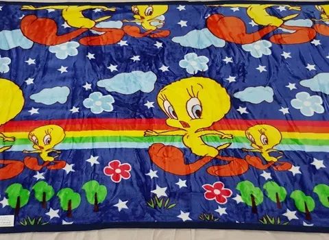 پتو ژله ای کودک (روانداز) پلی استر ضد چروک طرح برجسته Blankets