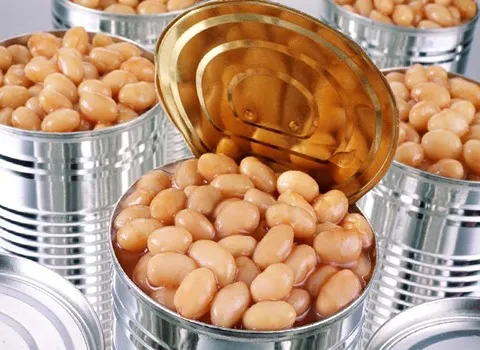 کنسرو لوبیا صنعتی؛ سبز سفید قرمز 2 طعم فلفلی لیمویی