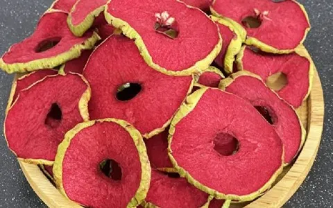 سیب لبو خشک؛ قرمز ترش کاهش کلسترول چربی خون حاوی fiber