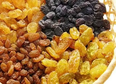 کشمش برای قلب؛ کاهش فشار خون سم زدا حاوی فیبر Raisins