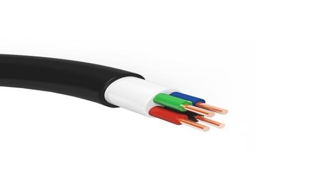 کابل چهار رشته نازک؛ آلومینیوم مس انتقال جریان الکتریکی روکش uPVC