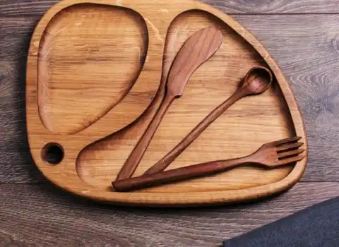 ظروف چوبی ارزان مشهد؛ دست ساز بهداشتی روکش روغن Mashhad